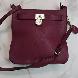 Michael Kors Burgundy Crossbody Bag